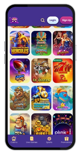 SlotMonster Casino sida